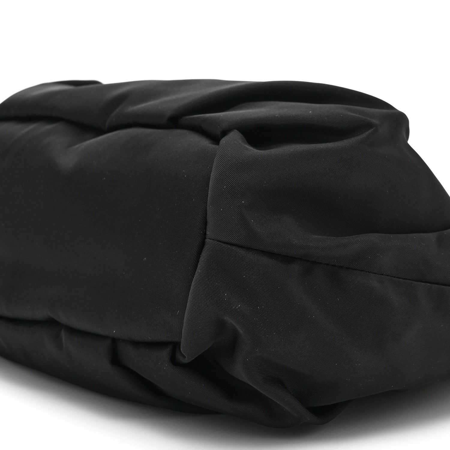 Prada Tessuto Nylon Bow Shoulder Bag Black 10 of 10