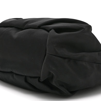 Prada Tessuto Nylon Bow Shoulder Bag Black 10 of 10