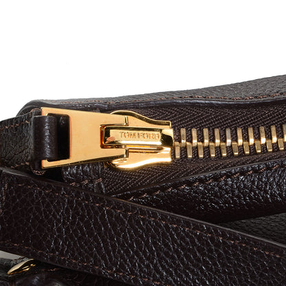 Tom Ford Calfskin Jennifer Mini Crossbody Bag Brown 8 of 8