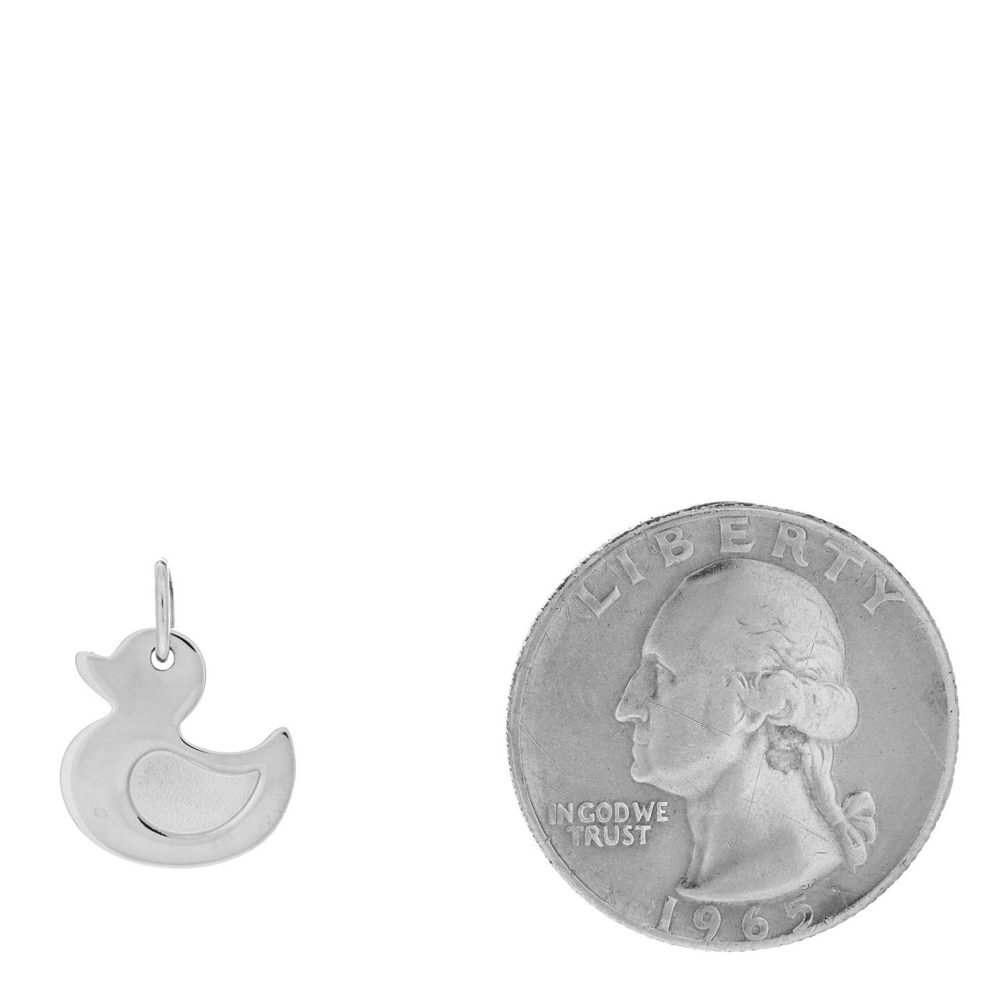 Sterling Silver Lucky Duck Charm