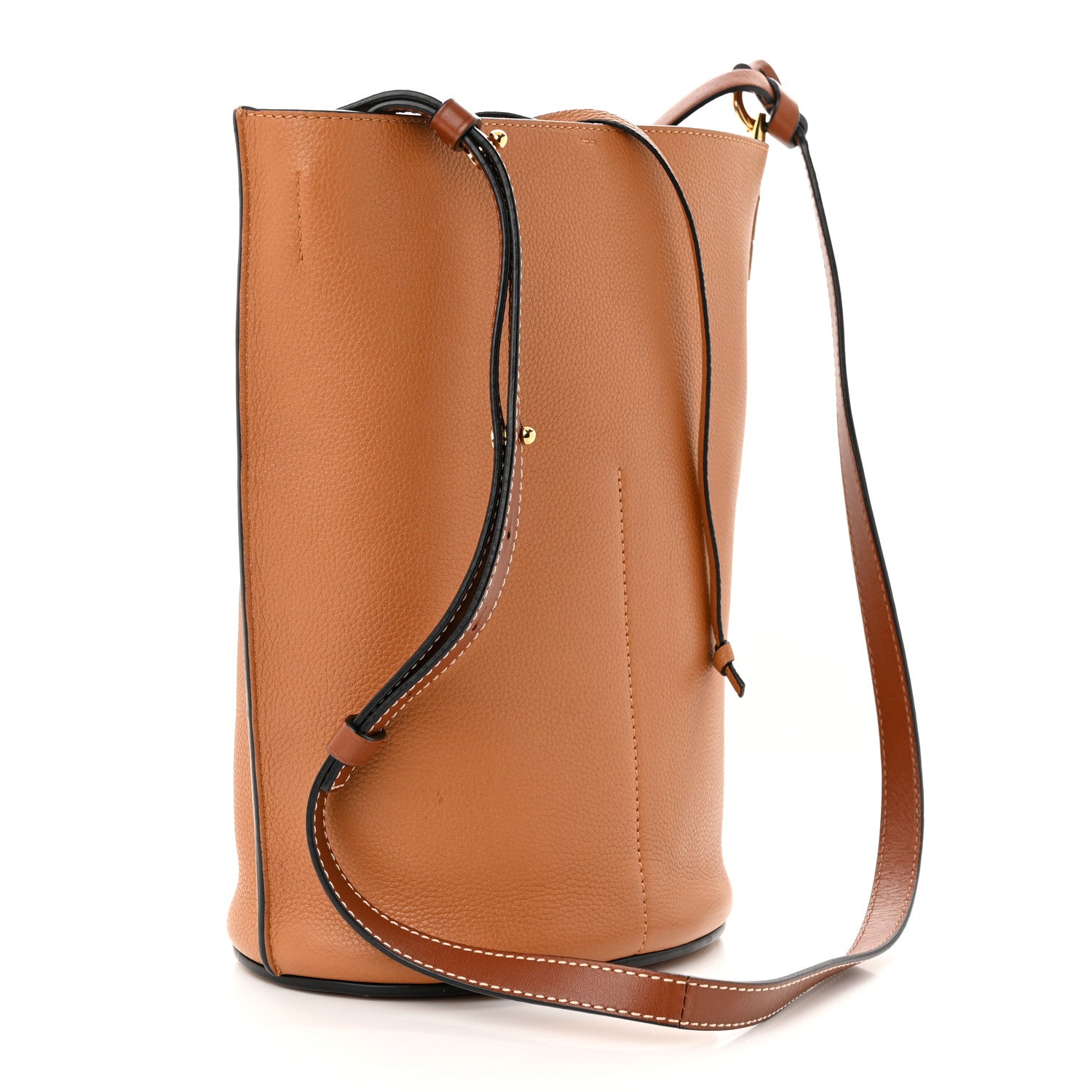 Loewe Calfskin Gate Bucket Bag Light Caramel 3 of 13