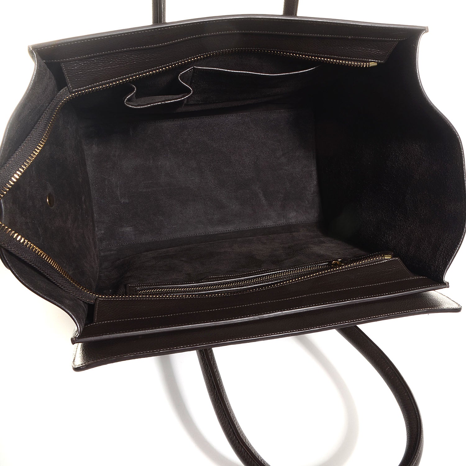 Celine Baby Calfskin Mini Luggage Anthracite 10 of 14