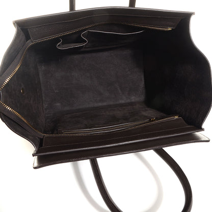 Celine Baby Calfskin Mini Luggage Anthracite 10 of 14