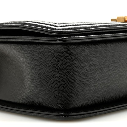 Chanel Caviar Quilted New Medium Boy Flap Black 9 of 11