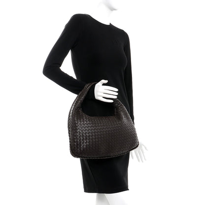 Bottega Veneta Nappa Intrecciato Medium Veneta Hobo Ebano 2 of 8