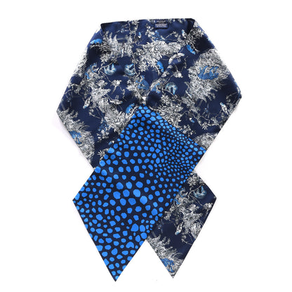Hermes Silk Equateur Maxi Twilly Marine Gitane 1 of 3