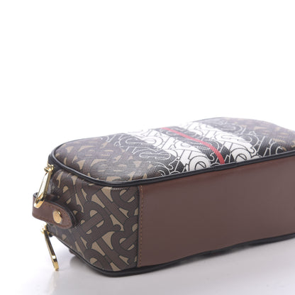 Burberry E-Canvas Monogram Stripe Convertible Camera Bag 10 of 13