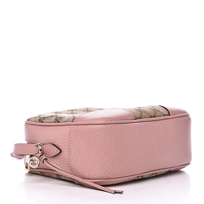 Gucci Monogram Mini Bree Messenger Bag Beige Soft Pink 4 of 10