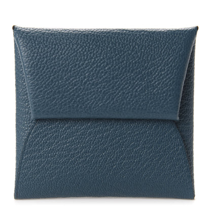 Hermes Chevre Mysore Bastia Coin Purse Vert Bosphore 1 of 8