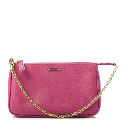 Fendi Vitello Elite Pochette Ciclamino 1 of 9