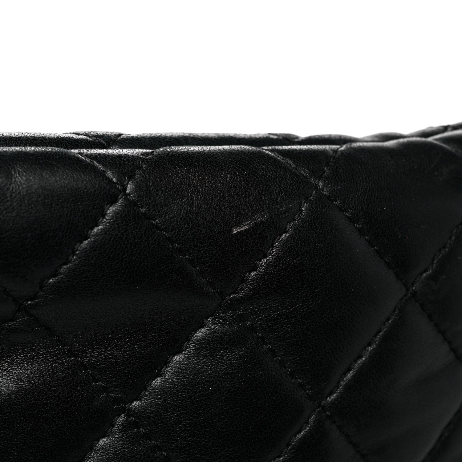 Chanel Lambskin Quilted Week End on Mars Tote Black 16 of 20