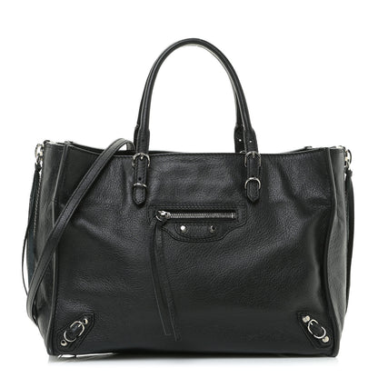 Balenciaga Veau Papier A6 Zip Around Tote Black 1 of 10