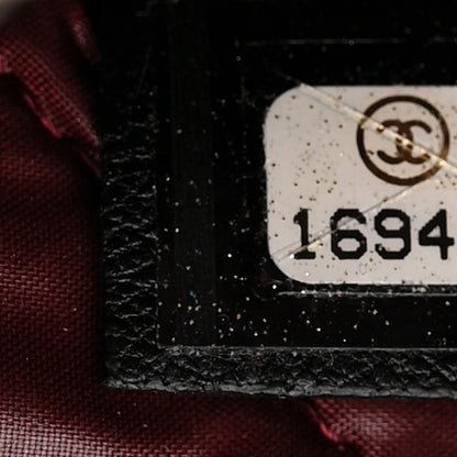 Chanel Lambskin Quilted Small Pouch Black 7 of 9