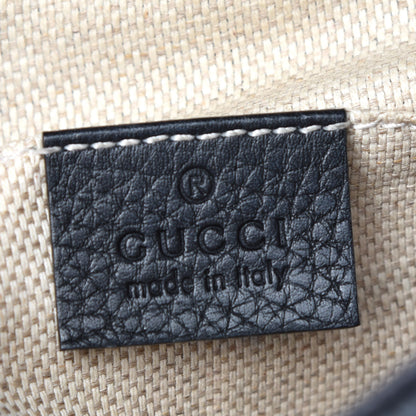Gucci Pebbled Calfskin Small Soho Disco Bag Black 8 of 11