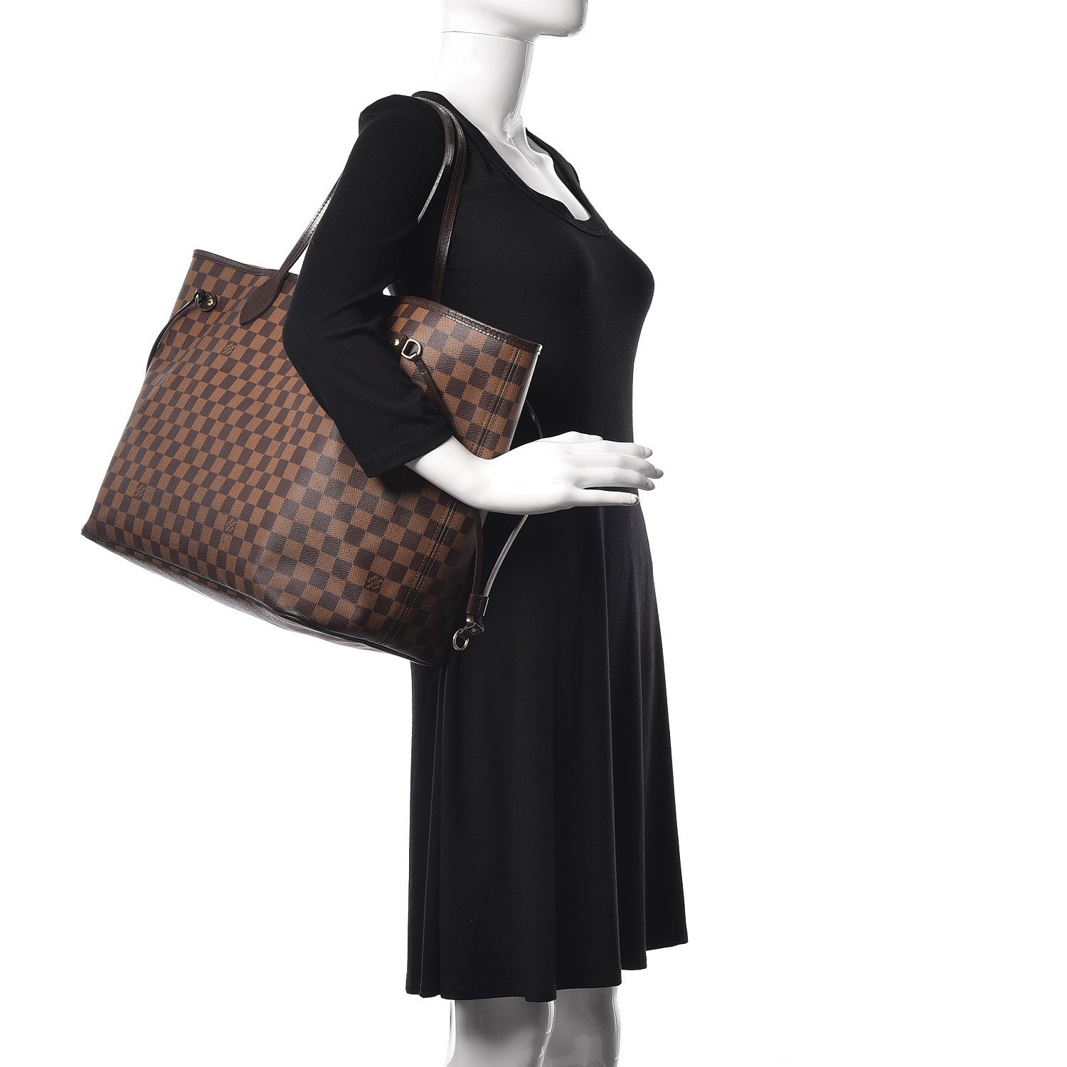 Louis Vuitton Damier Ebene Neo Neverfull GM 2 of 15