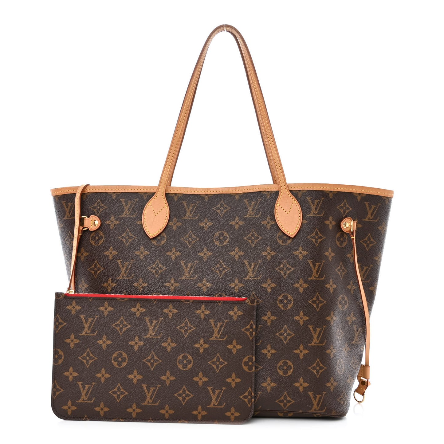 Monogram Neo Neverfull MM Cherry