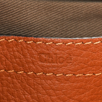 Chloe Grained Calfskin Small Marcie Saddle Bag Tan 6 of 11