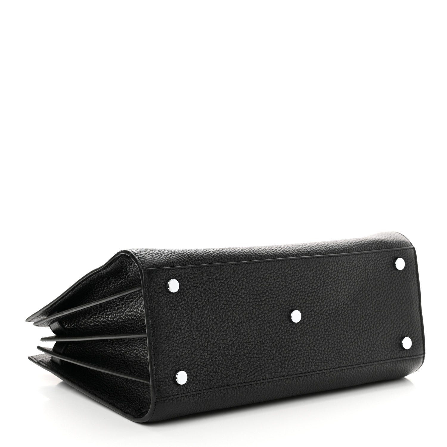 Saint Laurent Grained Calfskin Small Sac De Jour Black 4 of 11