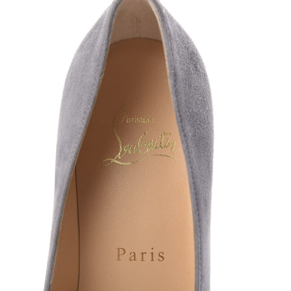 Christian Louboutin Veau Velours So Kate 55 Pumps 35 Light Blue 6 of 8