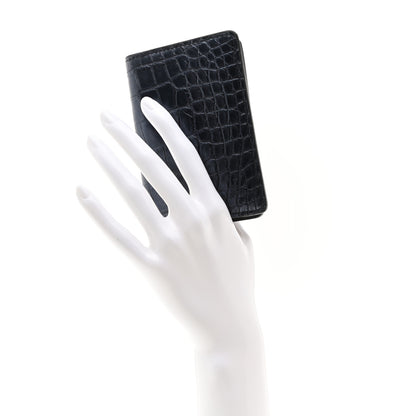 Louis Vuitton Alligator Pocket Organizer Black 2 of 8
