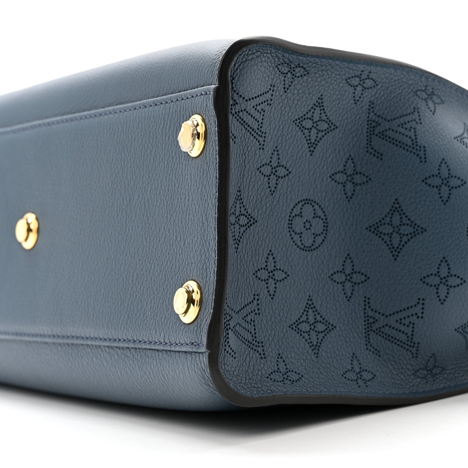 Louis Vuitton Calfskin Karung Monogram On My Side MM 9 of 10