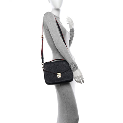 Louis Vuitton Empreinte Pochette Metis Marine Rouge 2 of 10