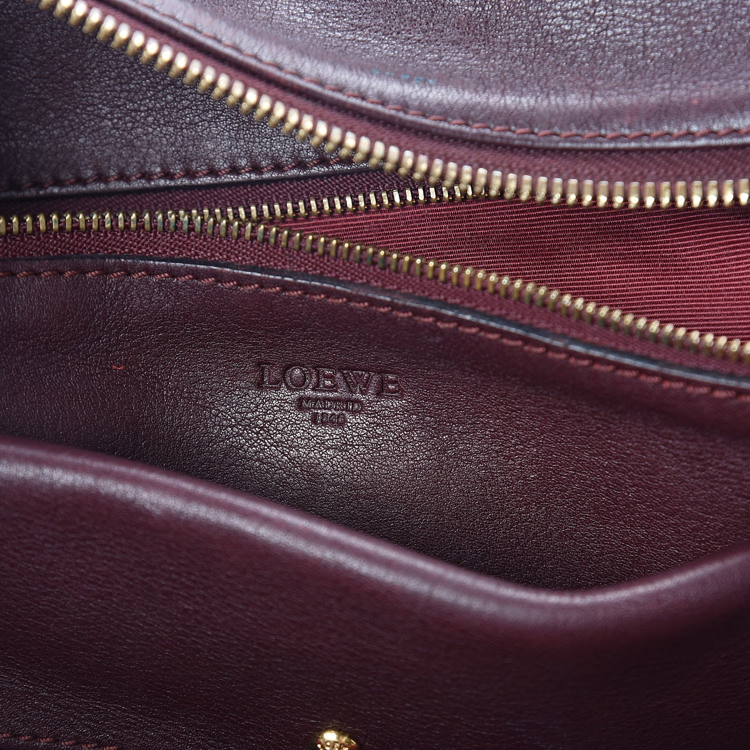 Loewe Calfskin Amazona 36 Purple 6 of 9