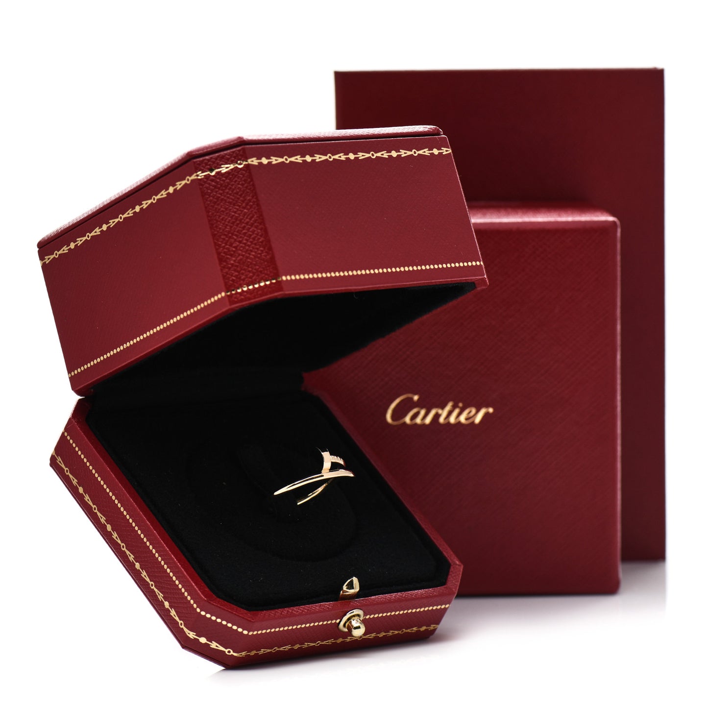 18K Yellow Gold Small Juste Un Clou Ring 53 6.25