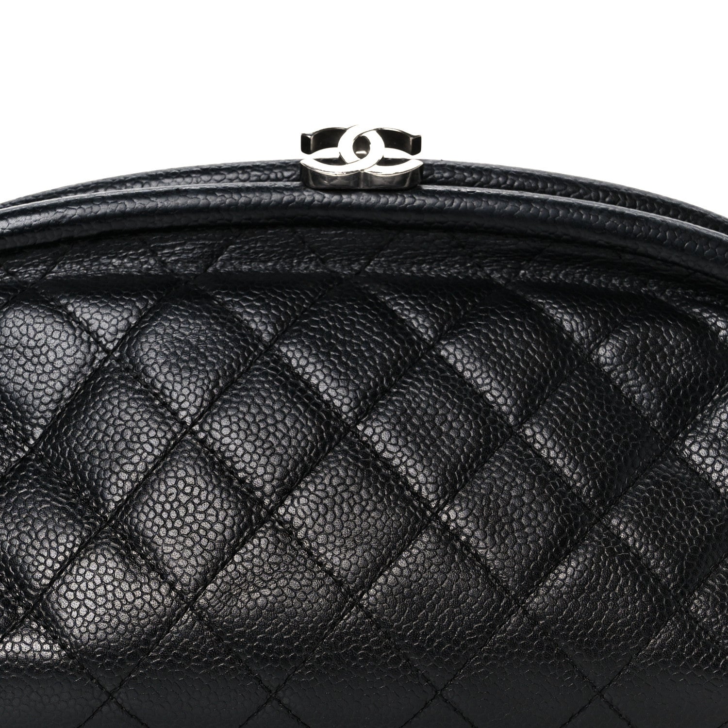 Chanel Caviar Quilted Timeless Clutch Black 8 of 8