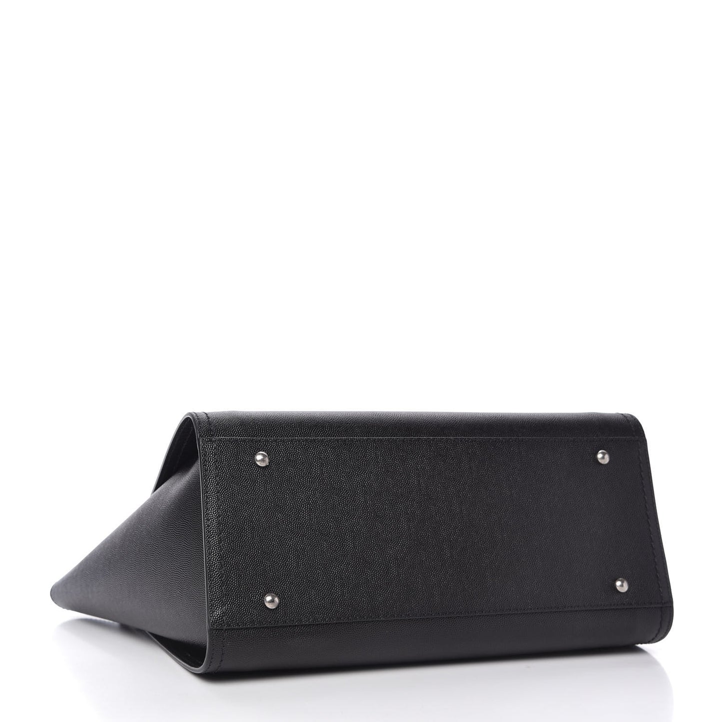 Caviar Small Studded Deauville Tote Black