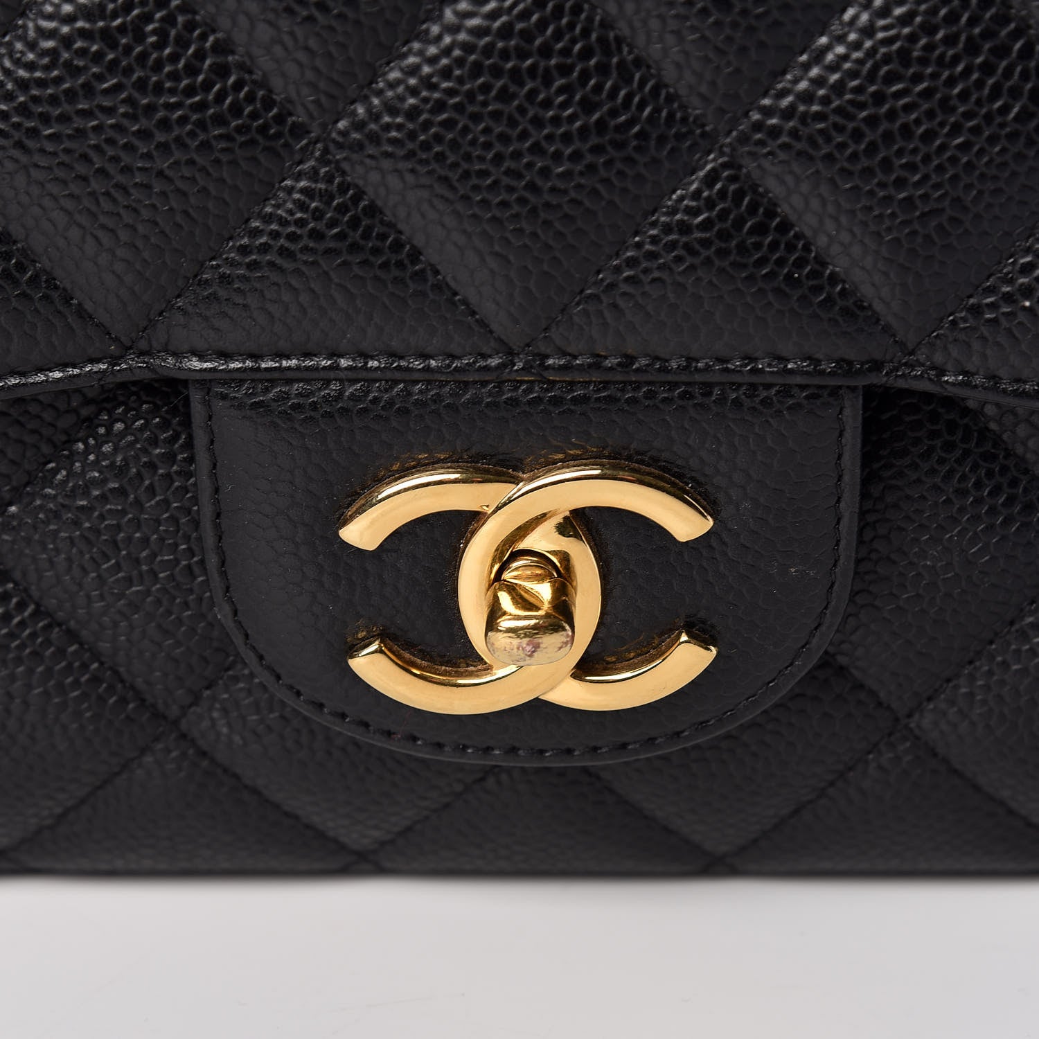 Chanel Caviar Quilted Maxi Double Flap Black 10 of 13