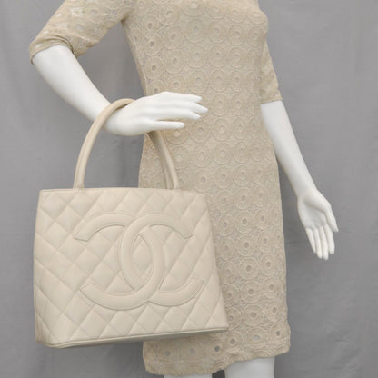 Chanel Caviar Medallion Tote 2 of 11