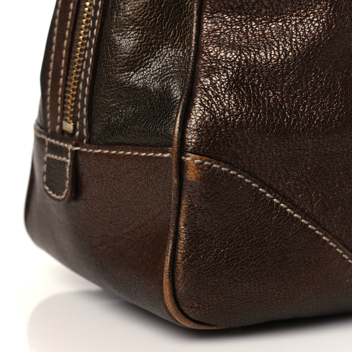 Metallic Capri Large Bowler Bronze