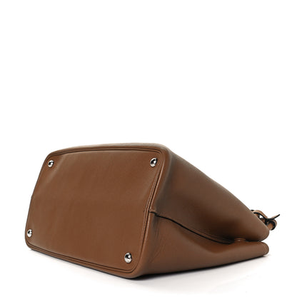 Prada Saffiano Cuir Large Double Bag Canella Cocco 5 of 8