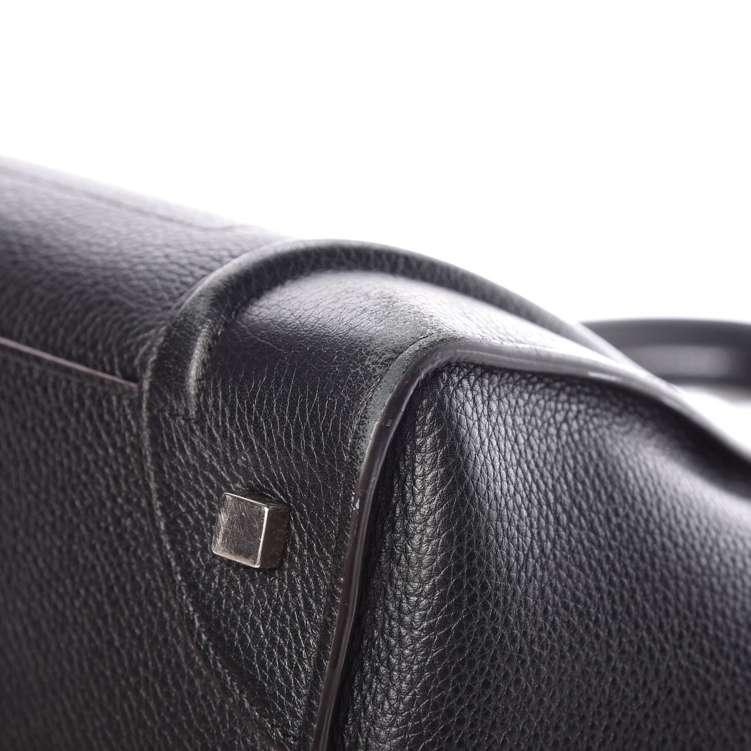 Celine Drummed Calfskin Mini Luggage Black 11 of 25