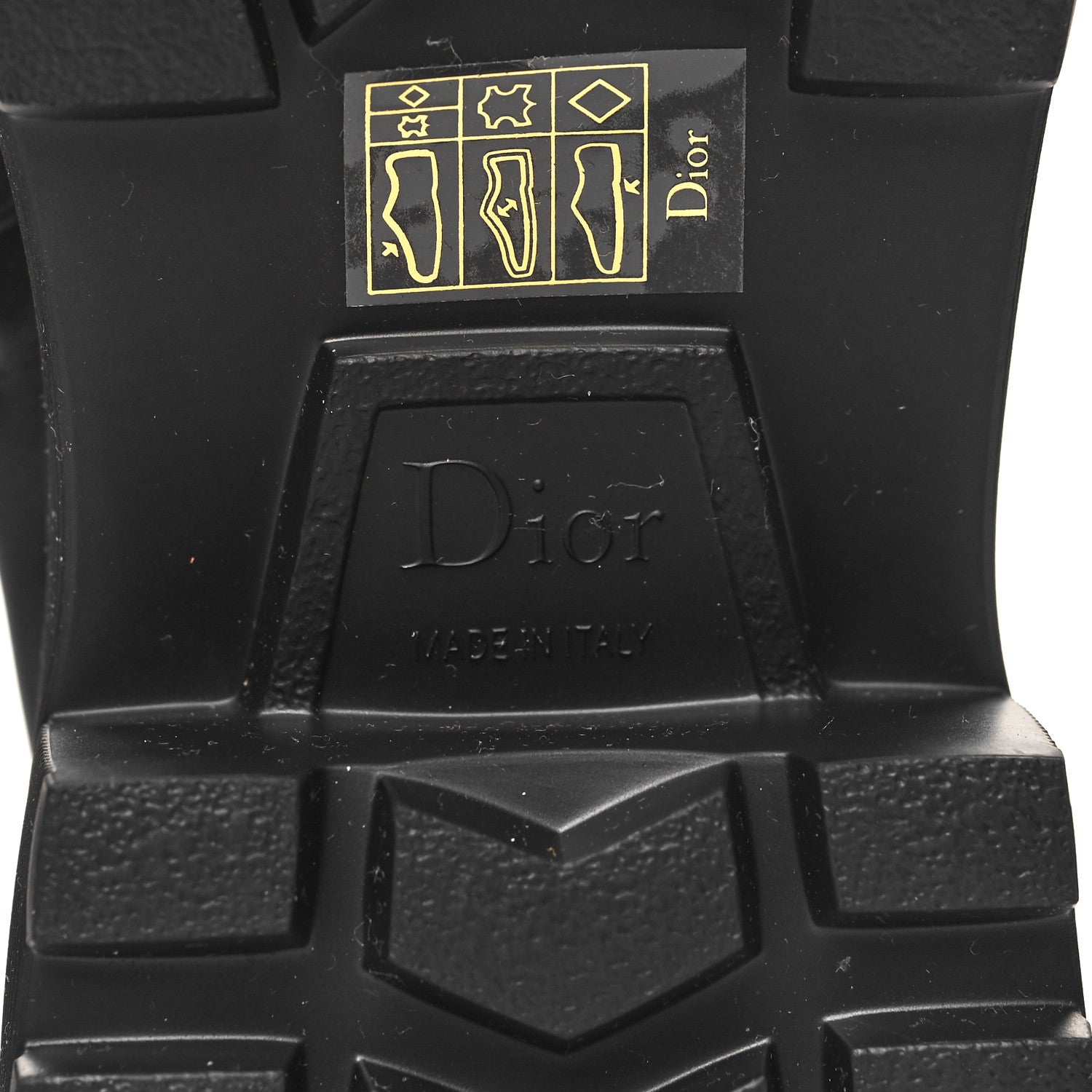 Christian Dior Nappa Symbol Boots 40.5 Black 7 of 7