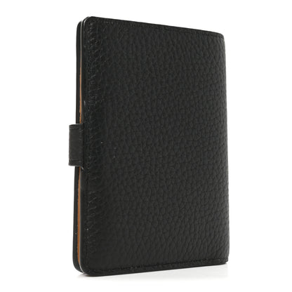 Louis Vuitton Taurillon Capucines Vertical Compact Wallet Black 3 of 7
