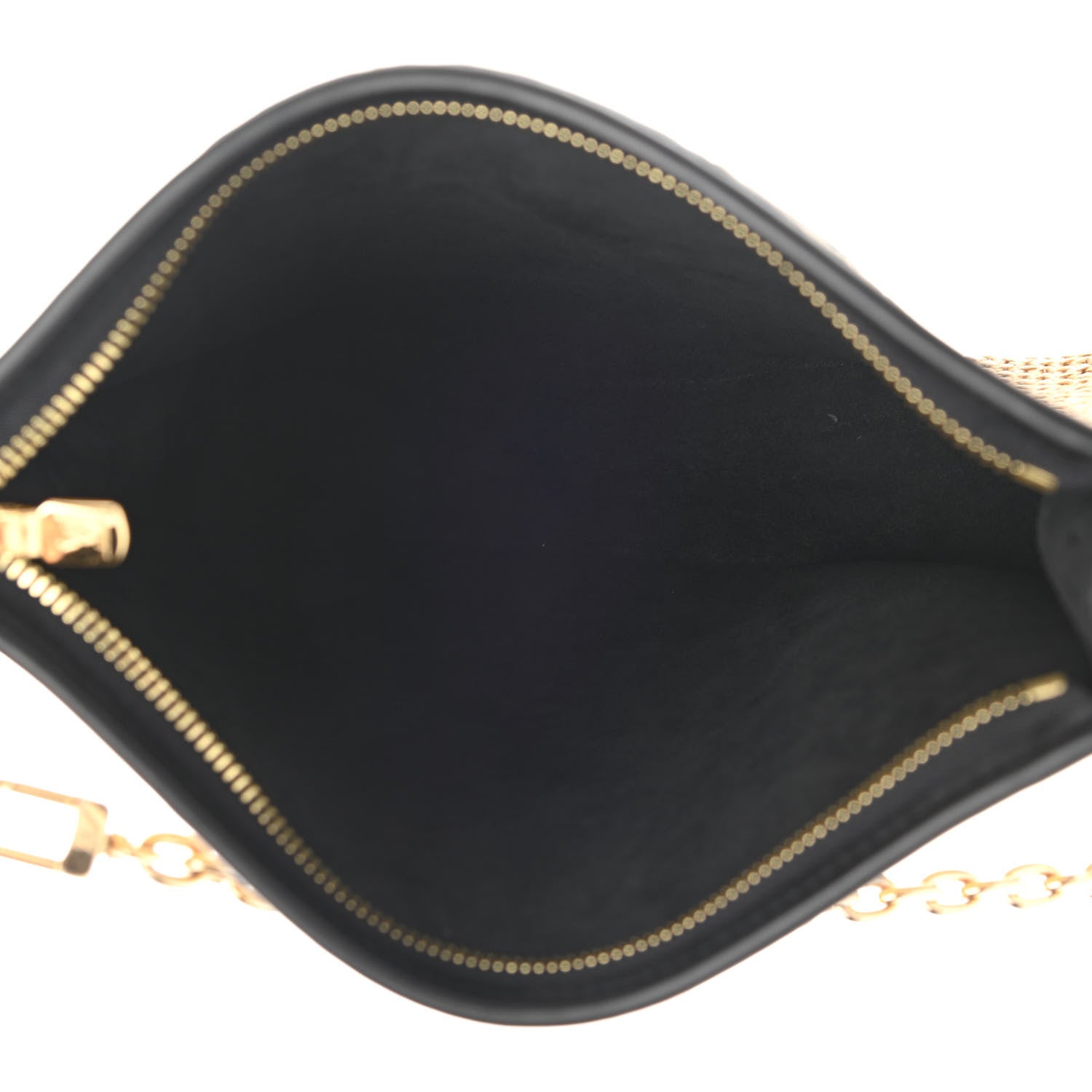 Louis Vuitton Raffia Calfskin Monogram Giant Pouch 5 of 9