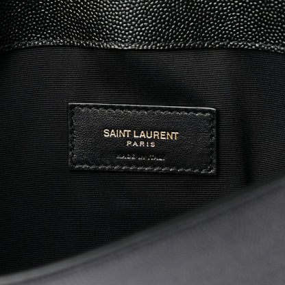 Saint Laurent Grain De Poudre Uptown Pouch Black 6 of 8