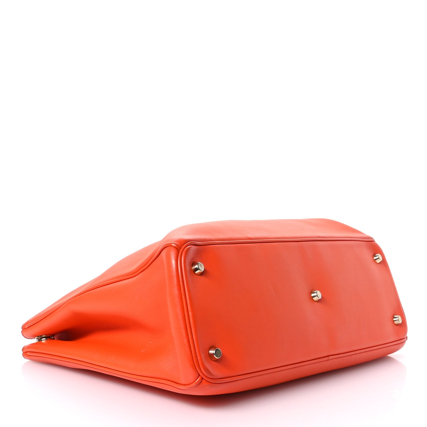 Smooth Calfskin Large Diorissimo Tote Orange