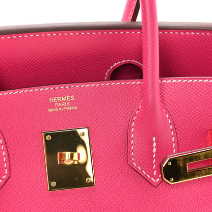 Hermes Epsom Birkin 30 Rose Tyrien 6 of 11