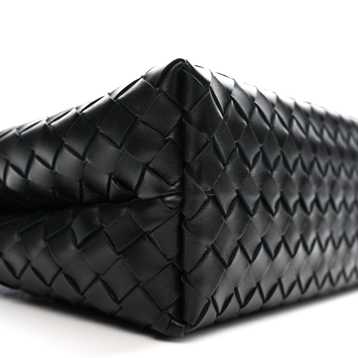 Bottega Veneta Nappa Intrecciato Medium Andiamo Shoulder Bag Black 7 of 8
