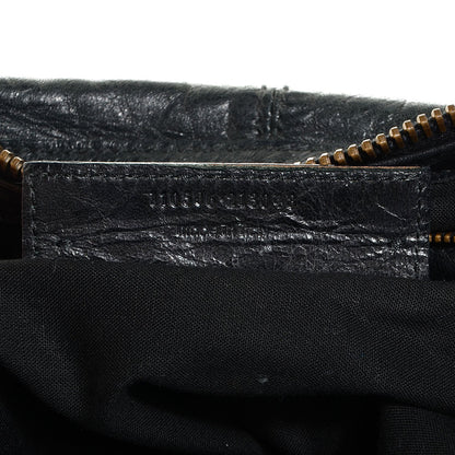 Balenciaga Chevre Classic Hardware Weekender Black 7 of 10