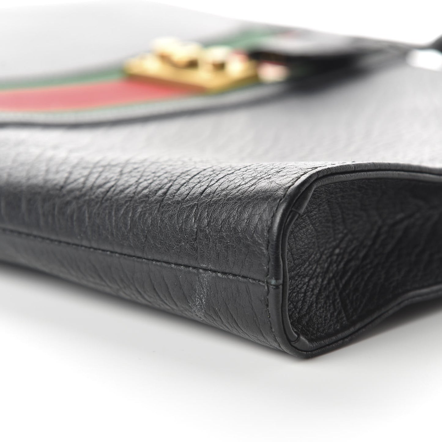 Calfskin Web Padlock Tote Black