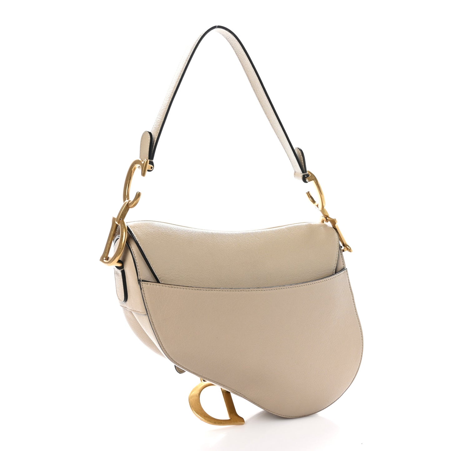 Shiny Goatskin Saddle Bag Corda