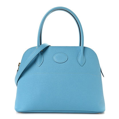 Hermes Epsom Bolide 27 Bleu Du Nord 1 of 10