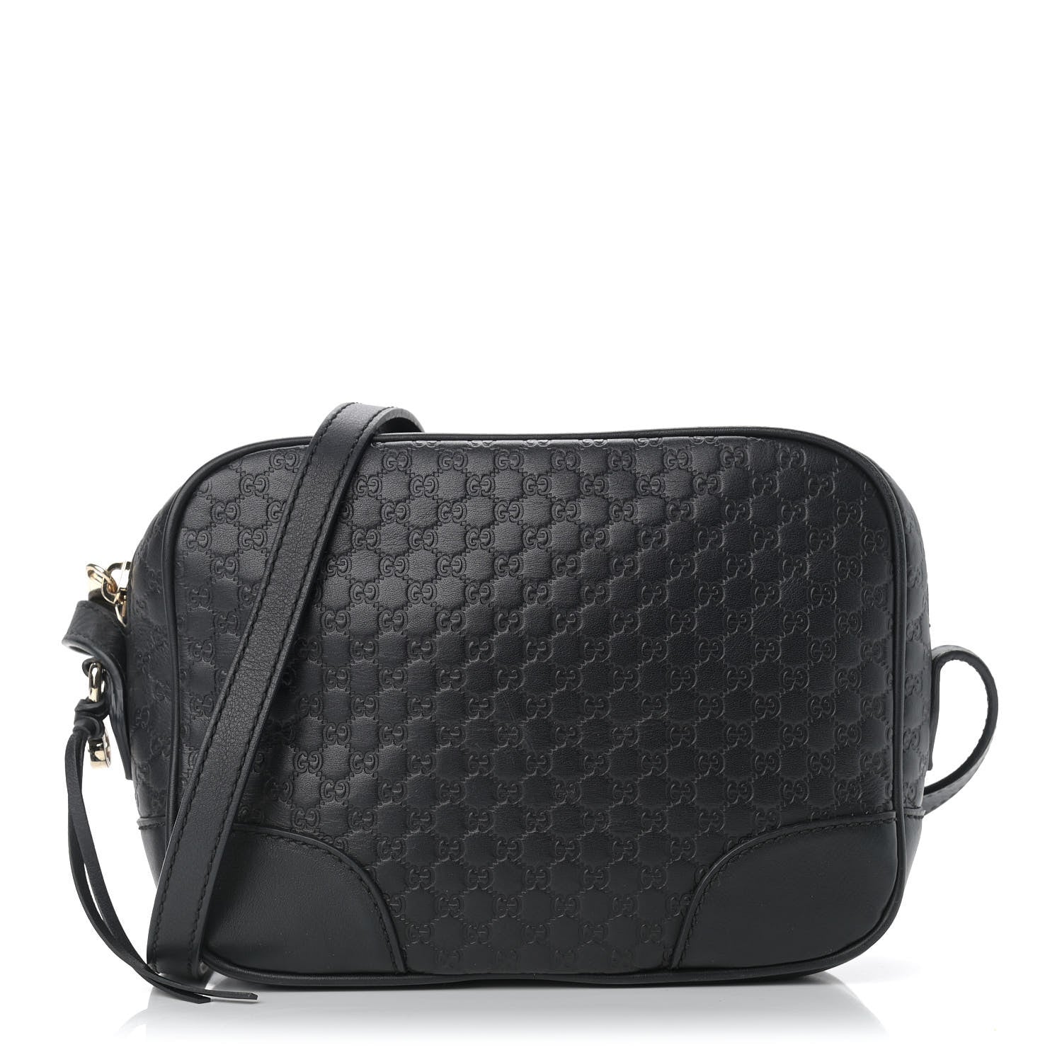 Gucci Microguccissima Mini Bree Messenger Bag Black 1 of 9