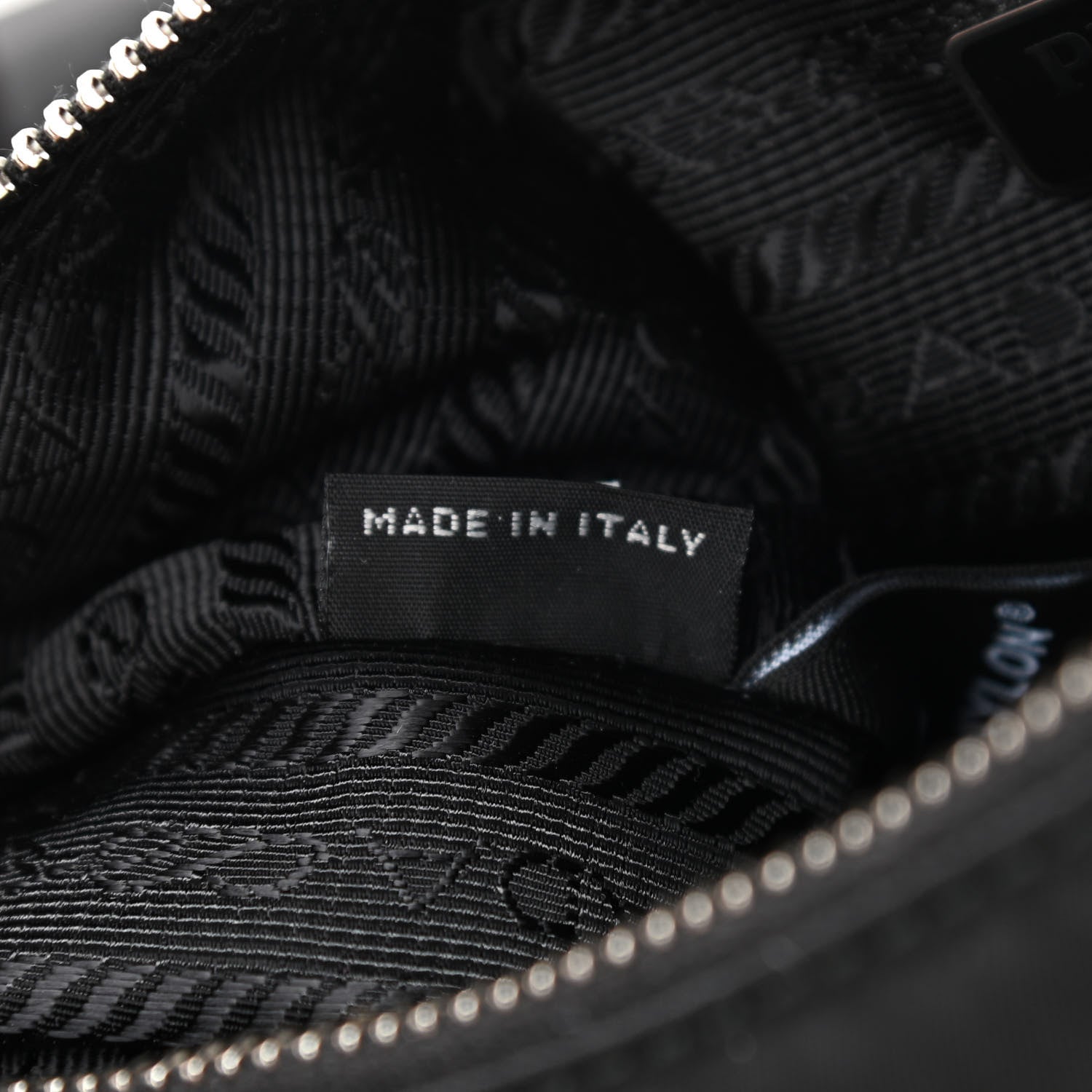 Prada Nylon Re-Edition 2005 Shoulder Bag Black 8 of 10