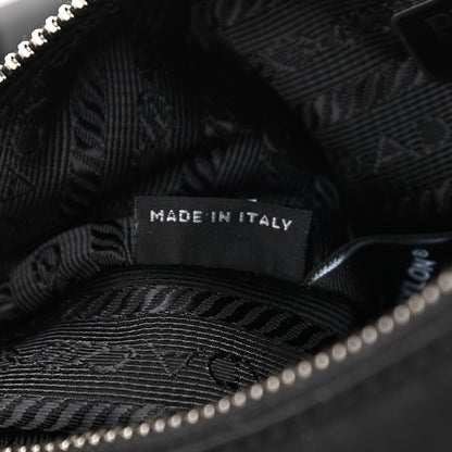 Prada Nylon Re-Edition 2005 Shoulder Bag Black 8 of 10