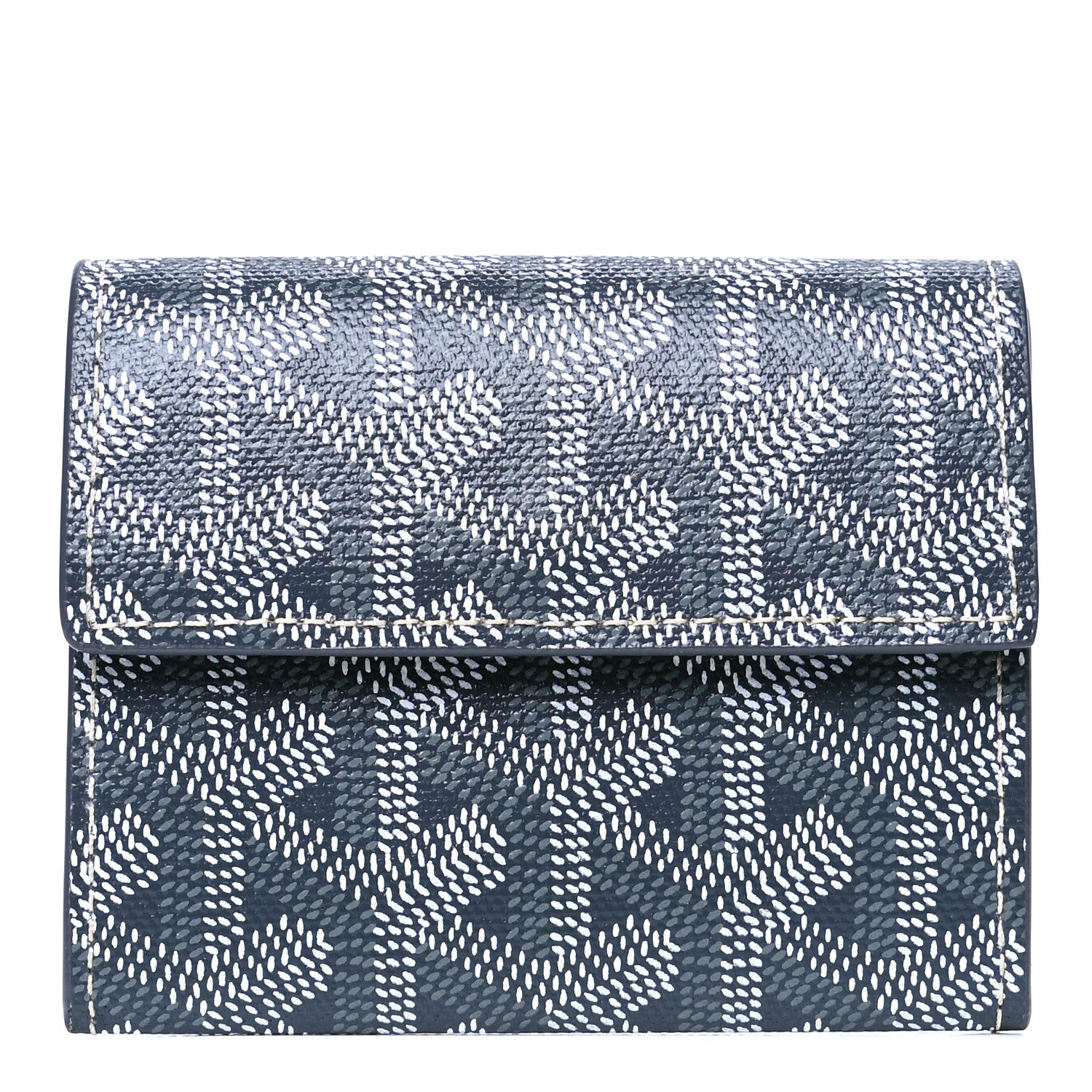 Goyard Goyardine Coin Purse Wallet Grey 1 of 4
